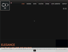 Tablet Screenshot of hotelchoiseuloperaparis.com